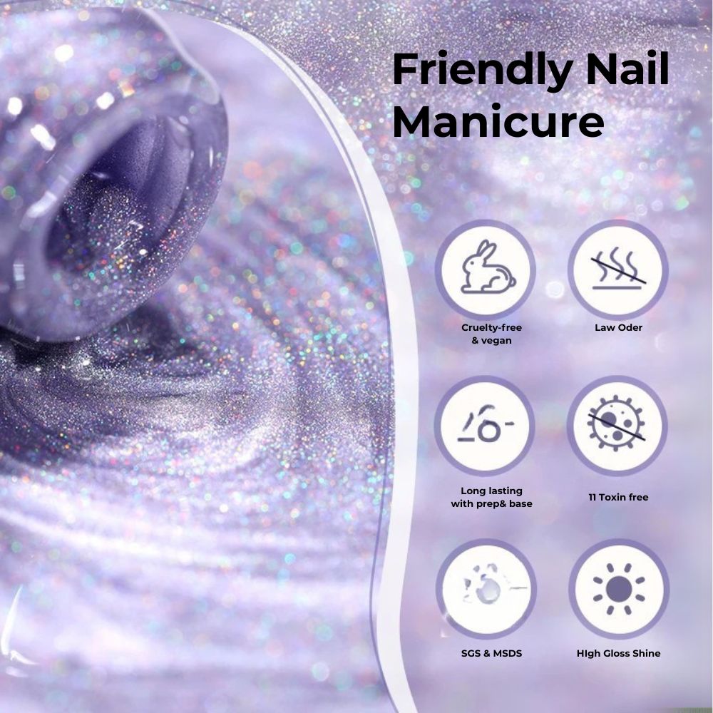 Holographic Water Light Magnetic Gel - BORN PRETTY